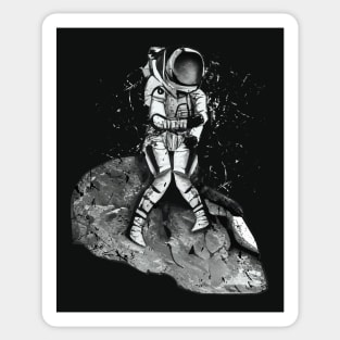 Loneliness in Space Sticker